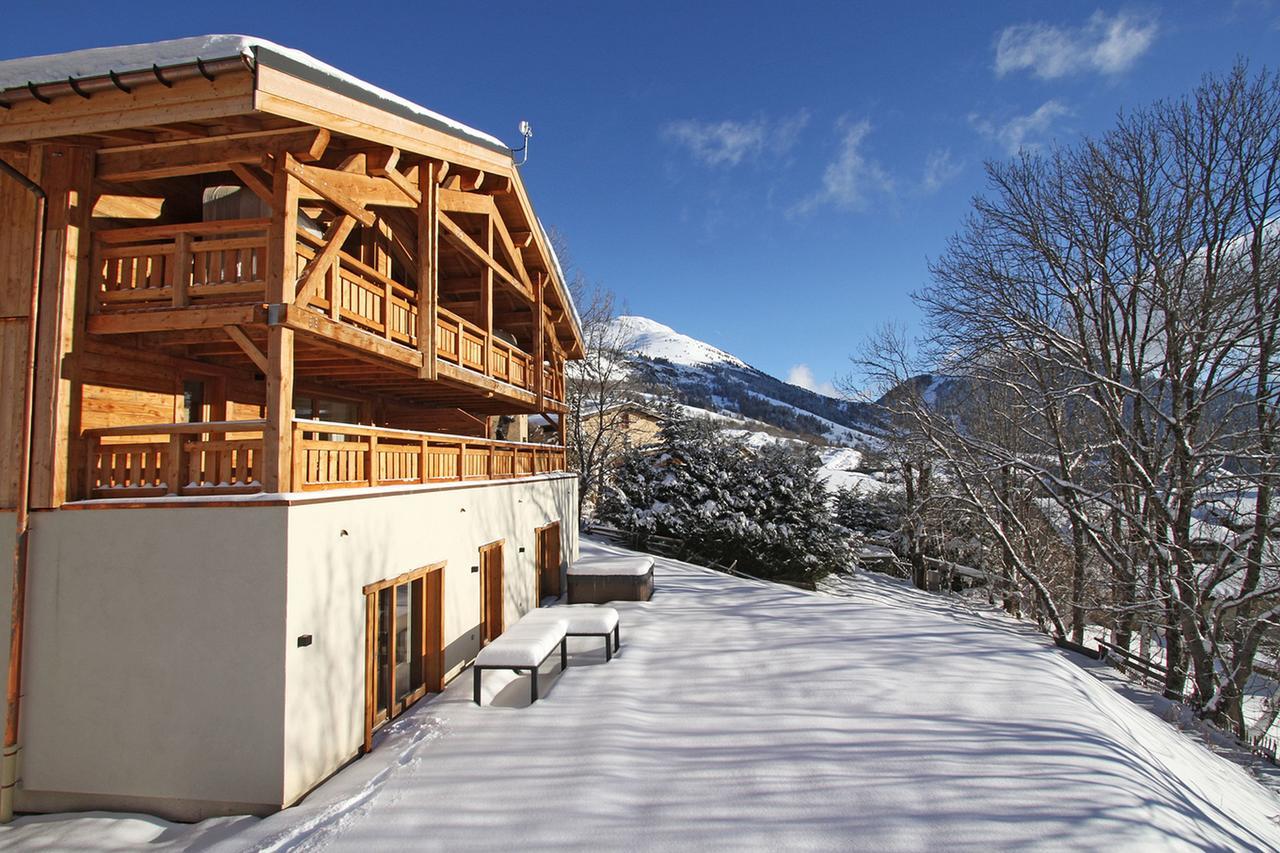 Odalys Chalet Nuance De Blanc Villa Alpe d'Huez Eksteriør billede